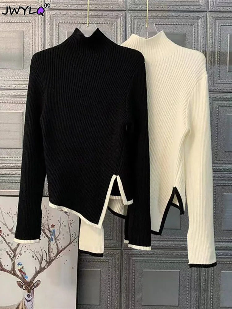 Evelina l Elegant Turtleneck Sweater