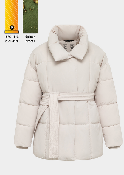 Lisa Belted Puffer Jacket