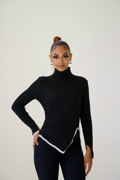 Evelina l Elegant Turtleneck Sweater