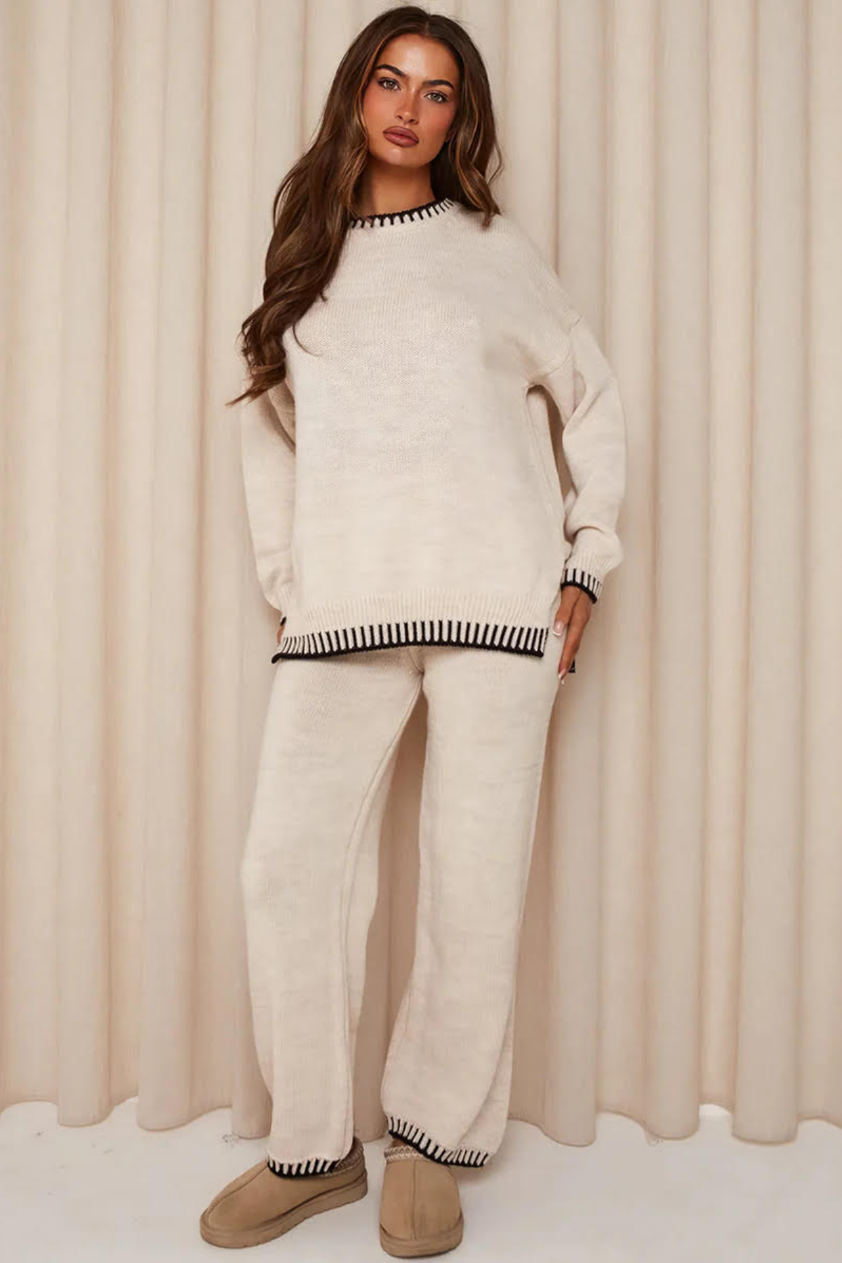 Livia | Knit Jumper & Trouser Set