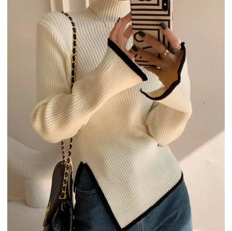 Evelina l Elegant Turtleneck Sweater