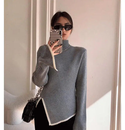 Evelina l Elegant Turtleneck Sweater